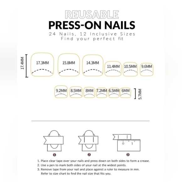 2/$16 Floral French Tip Press On Toenails - Picture 6 of 15